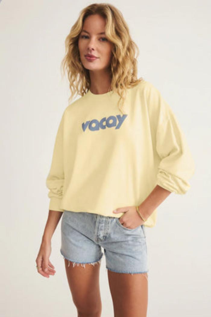 Z Supply Vacay Sunday Sweatshirt Product Image