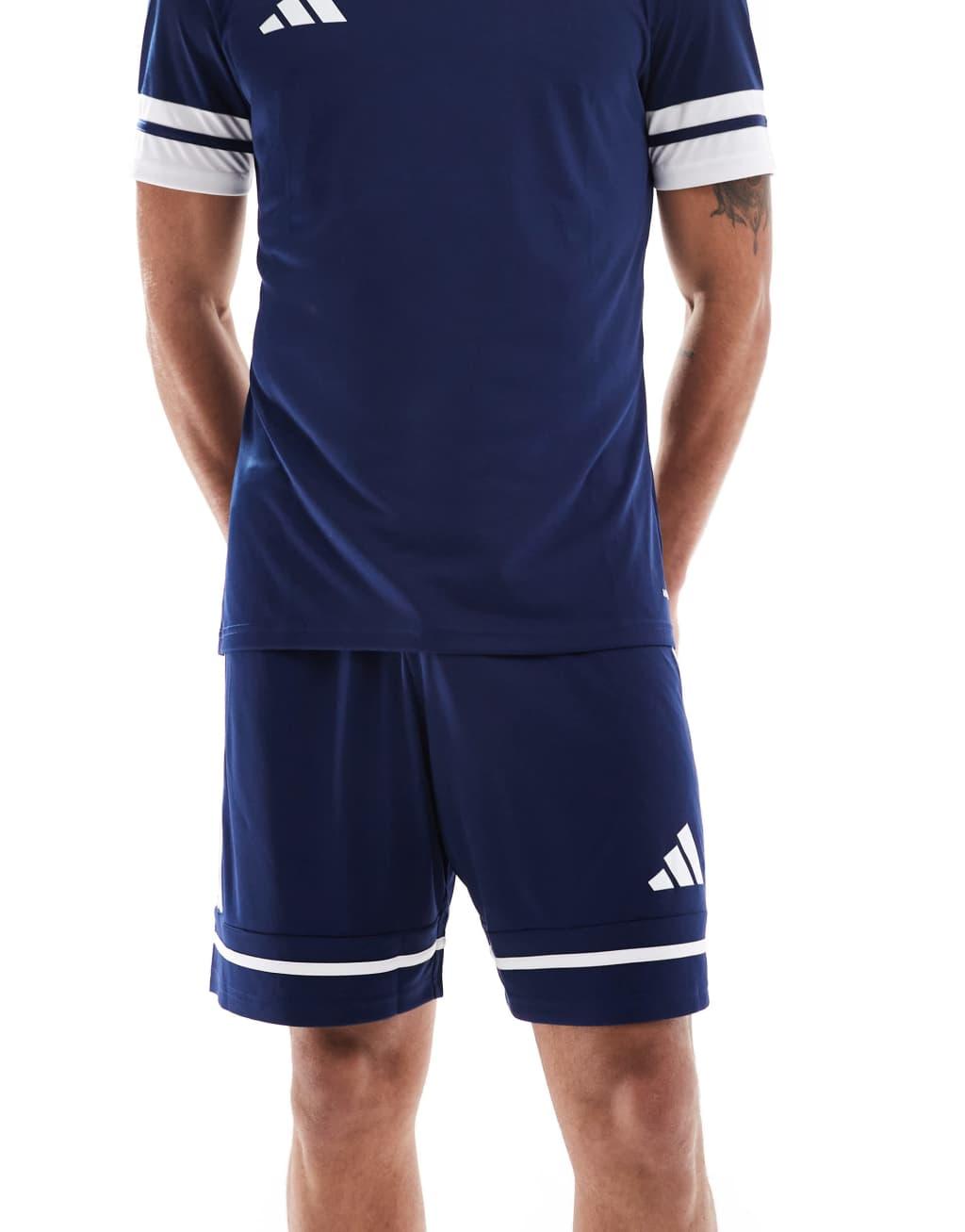 adidas Football Tiro shorts in navy Product Image