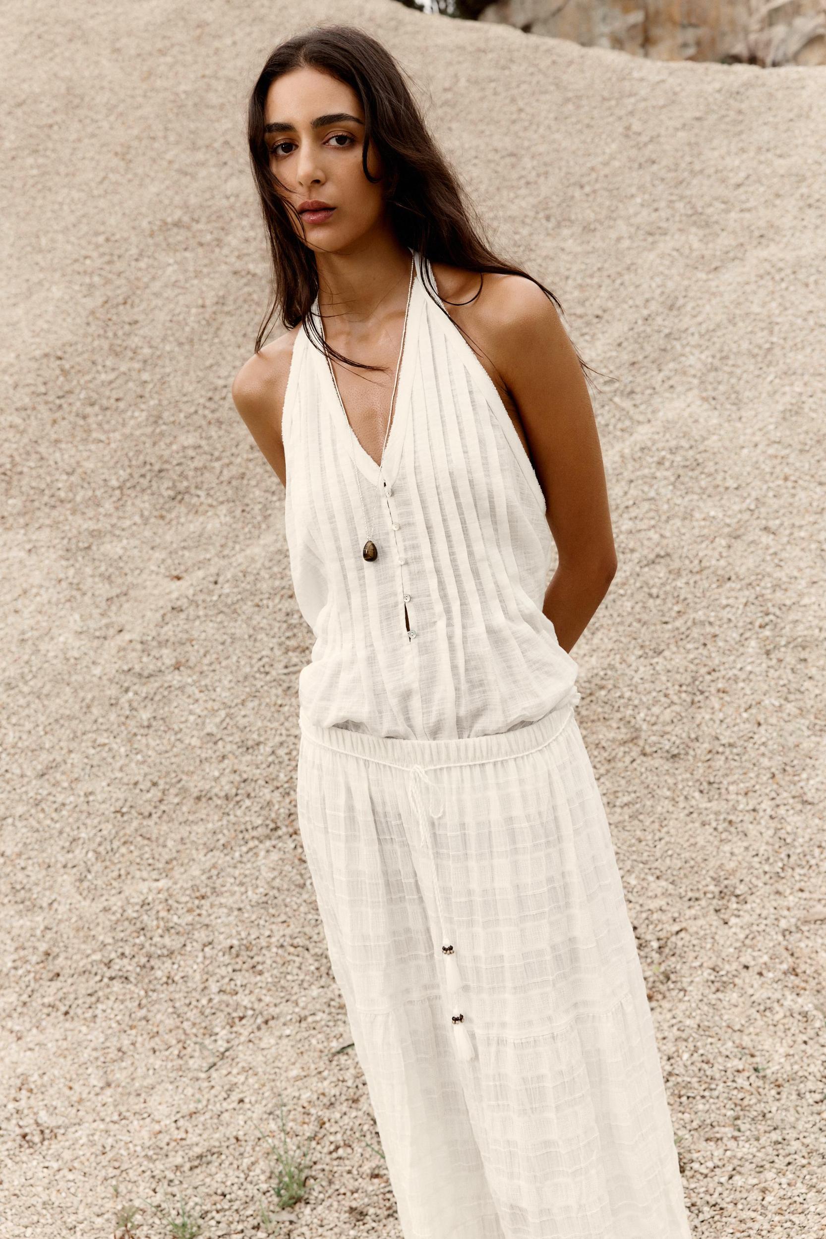 RUSTIC TIERED SKIRT Product Image