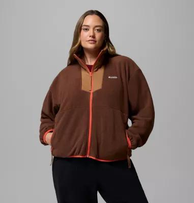 Columbia Womens Sequoia Grove Full Zip Fleece - Plus Size- Product Image