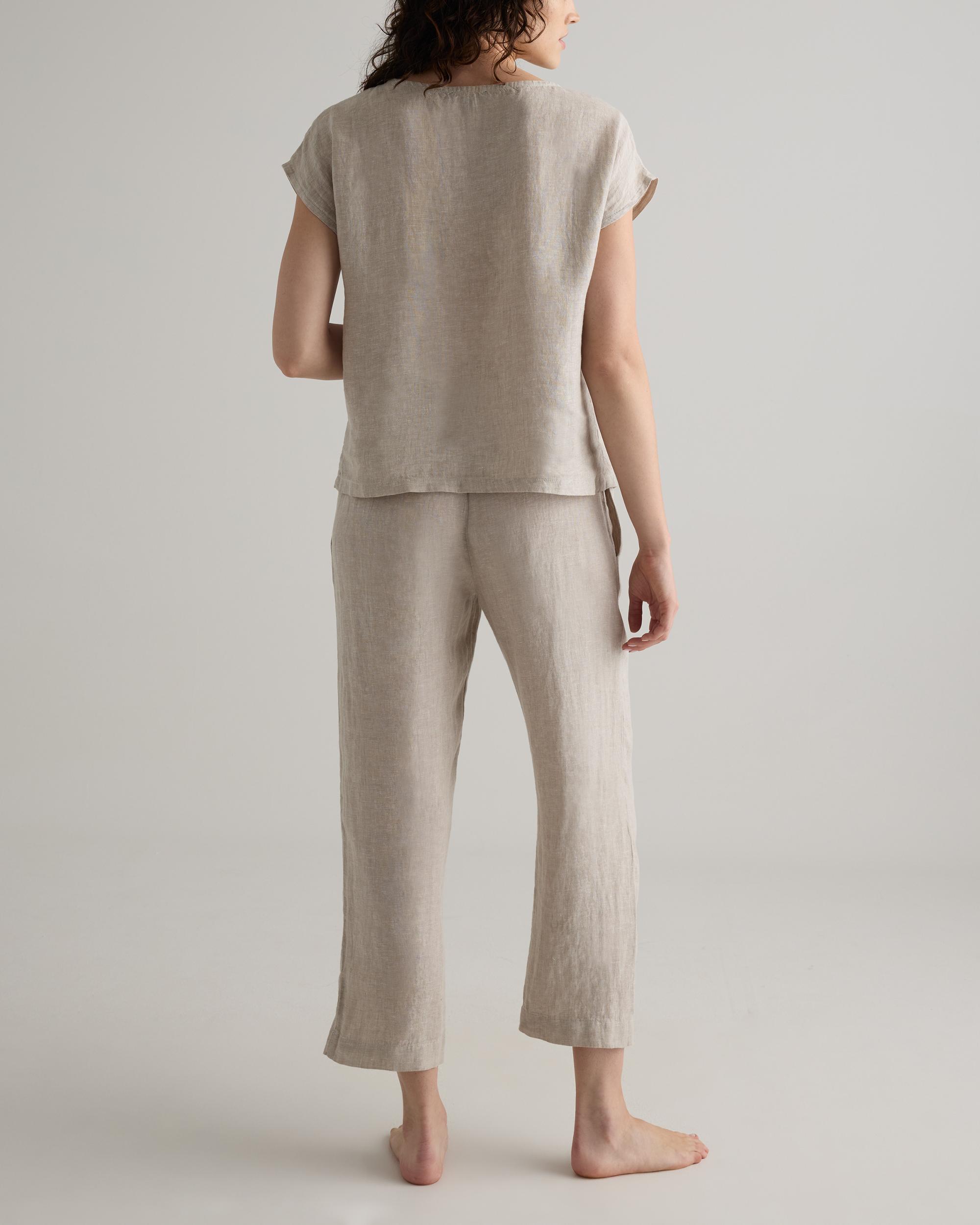 Quince | Women's 100% European Linen Pajama Set Product Image