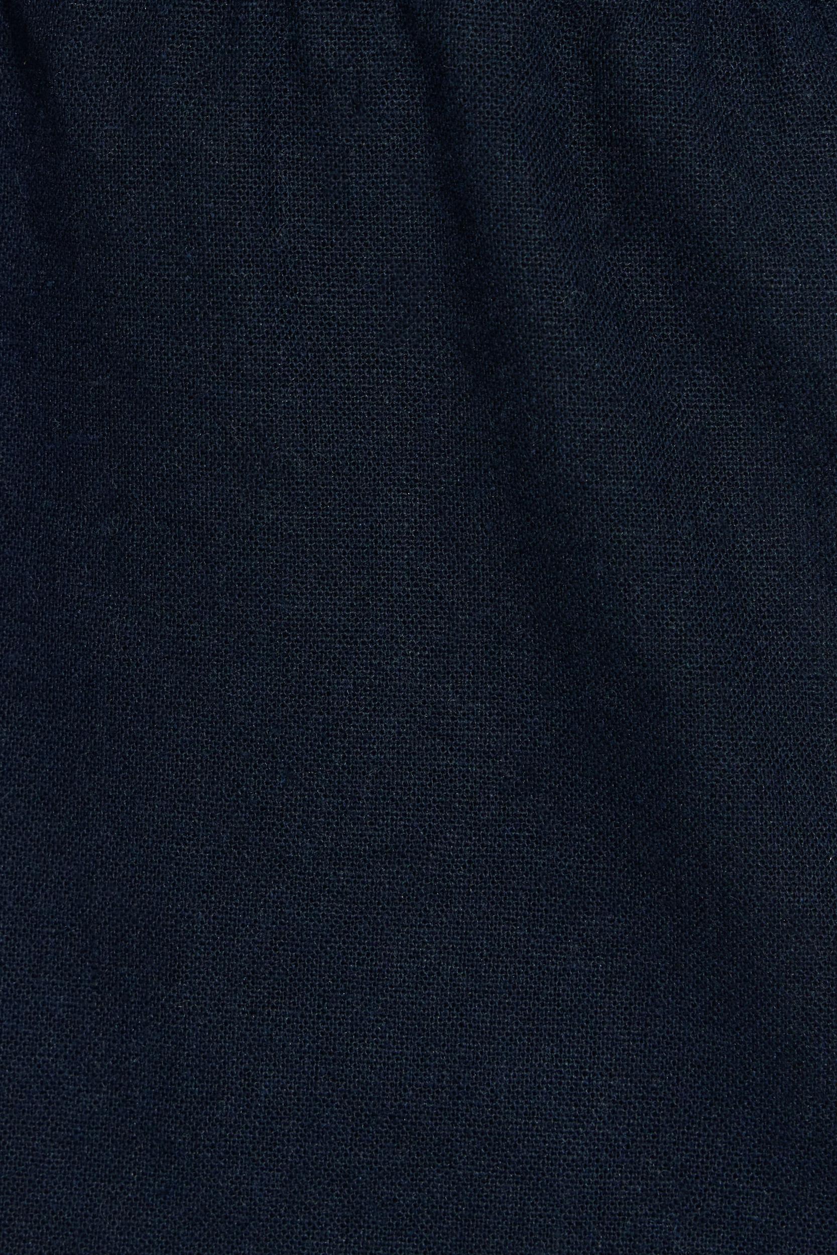 Linen Tie Back Halter Top Product Image