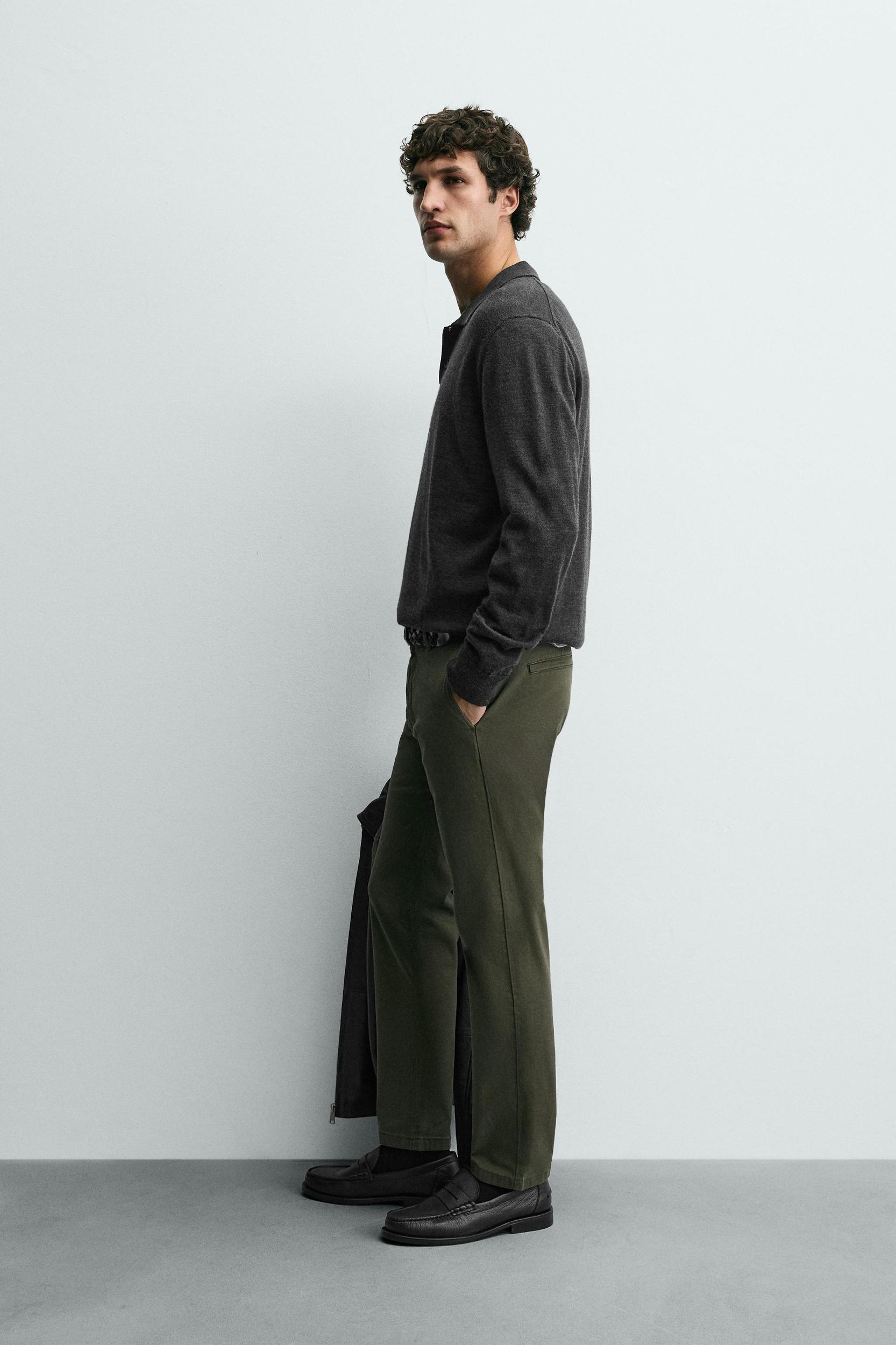 SKINNY CHINO PANTS Product Image