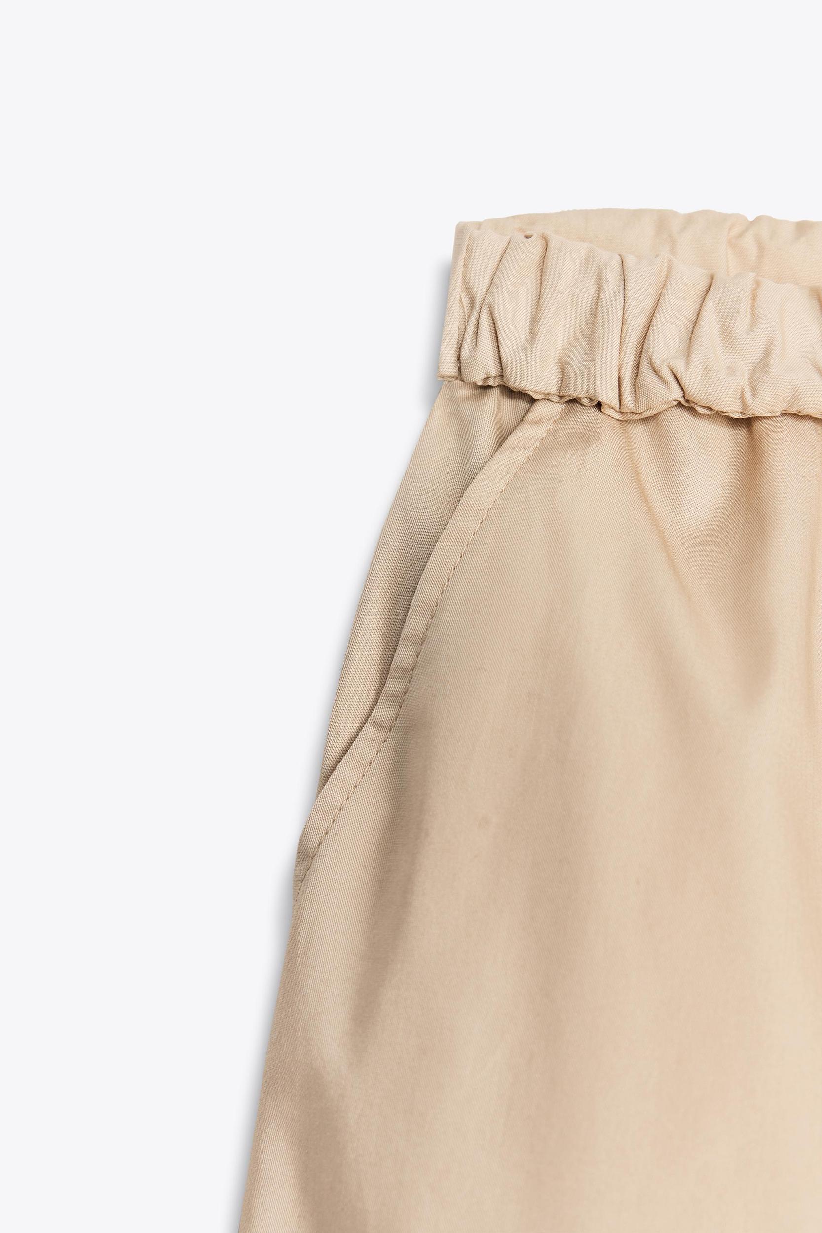 FOLD-OVER WAIST MINI SHORTS Product Image