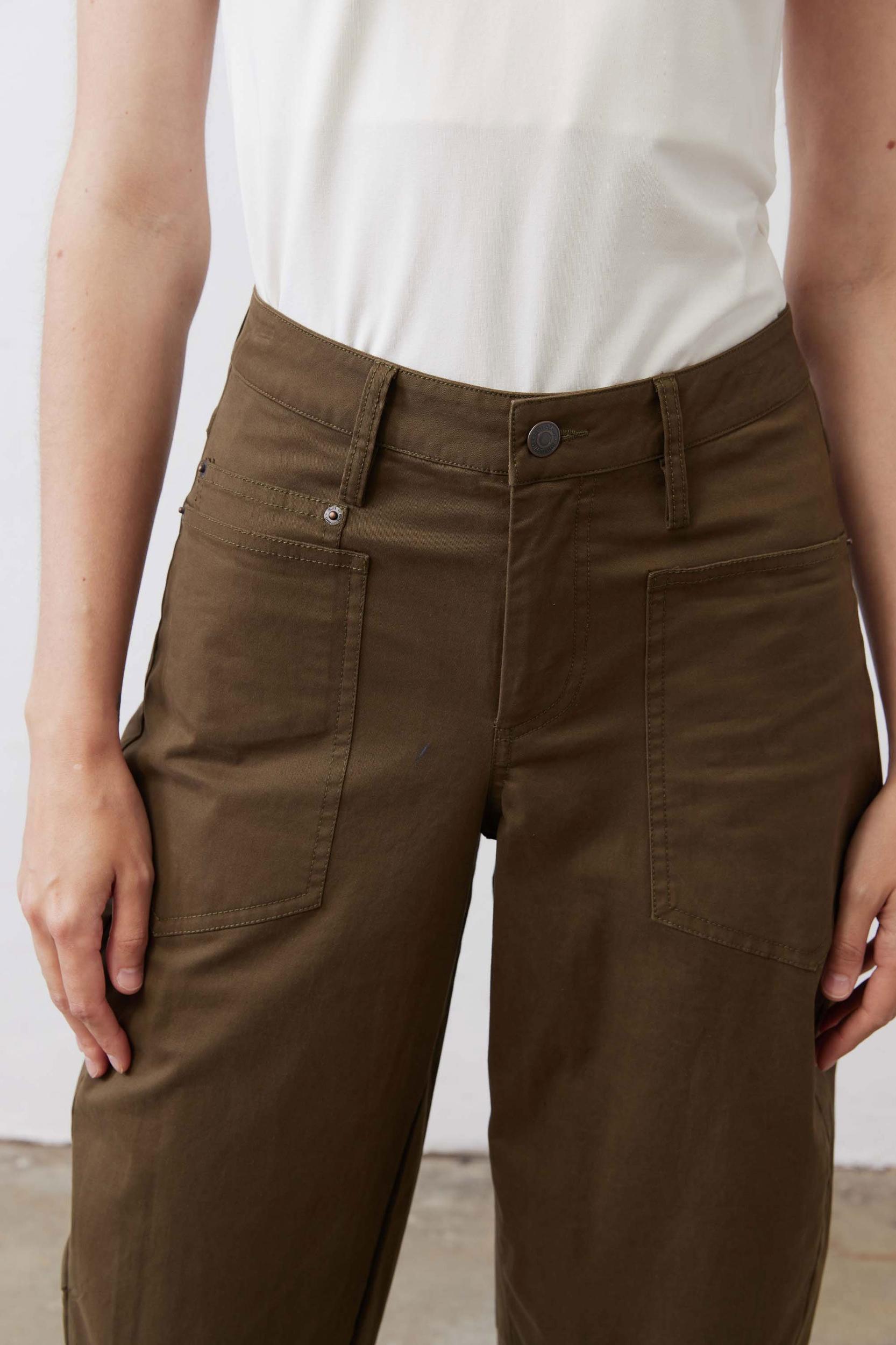 The Slouchy Soft Twill Pants Product Image
