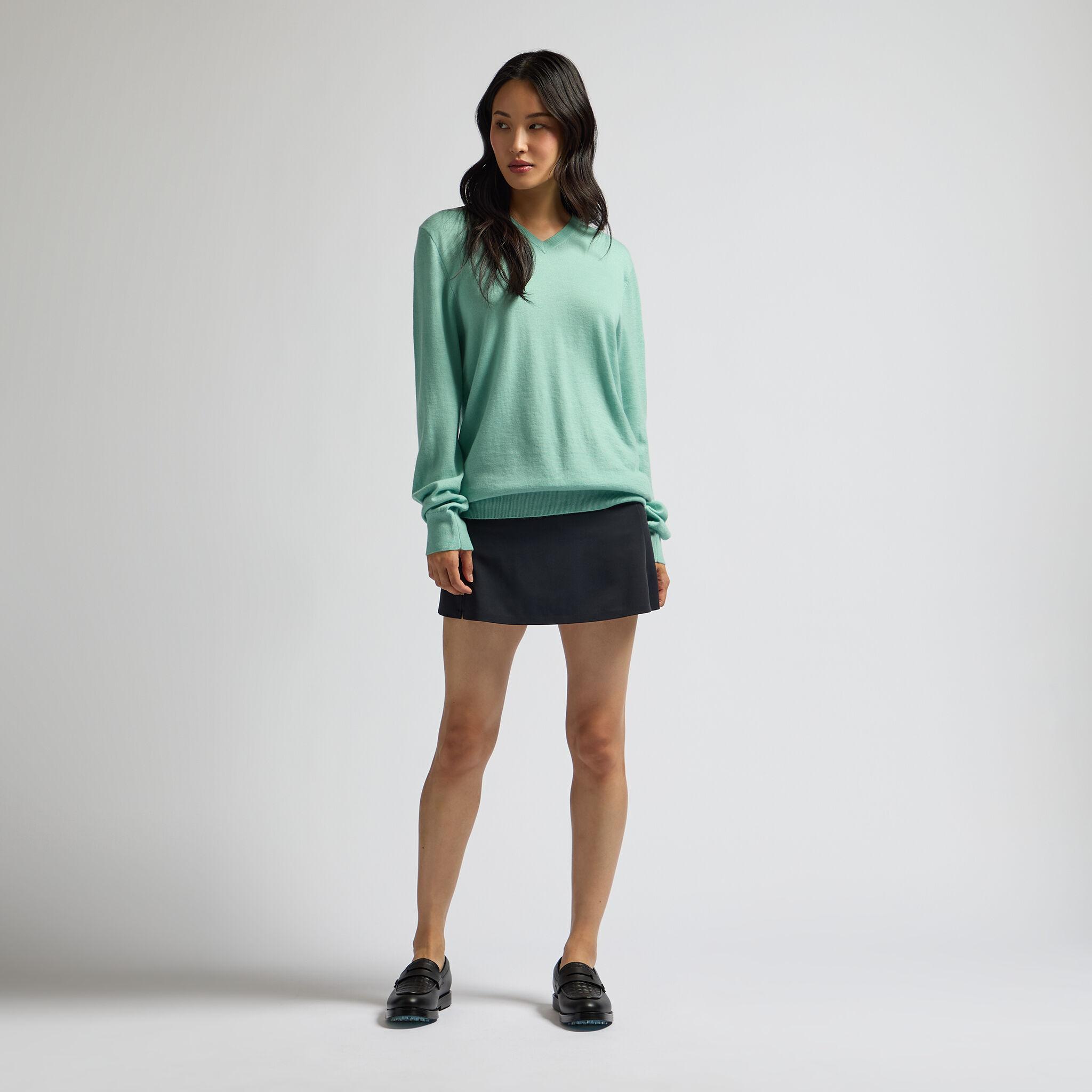 VERSE V NECK CASHMERE SWEATER Product Image