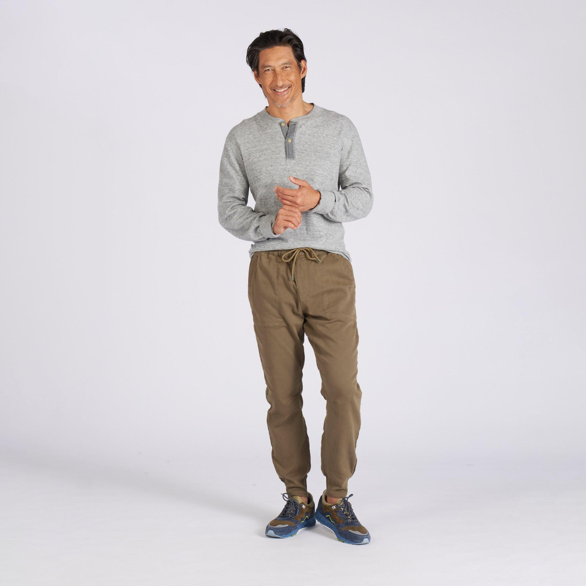 Hybrid Stretch Jogger - Military Olive Product Image