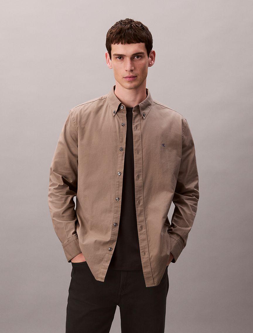 Solid Oxford Classic Button-Down Shirt Product Image