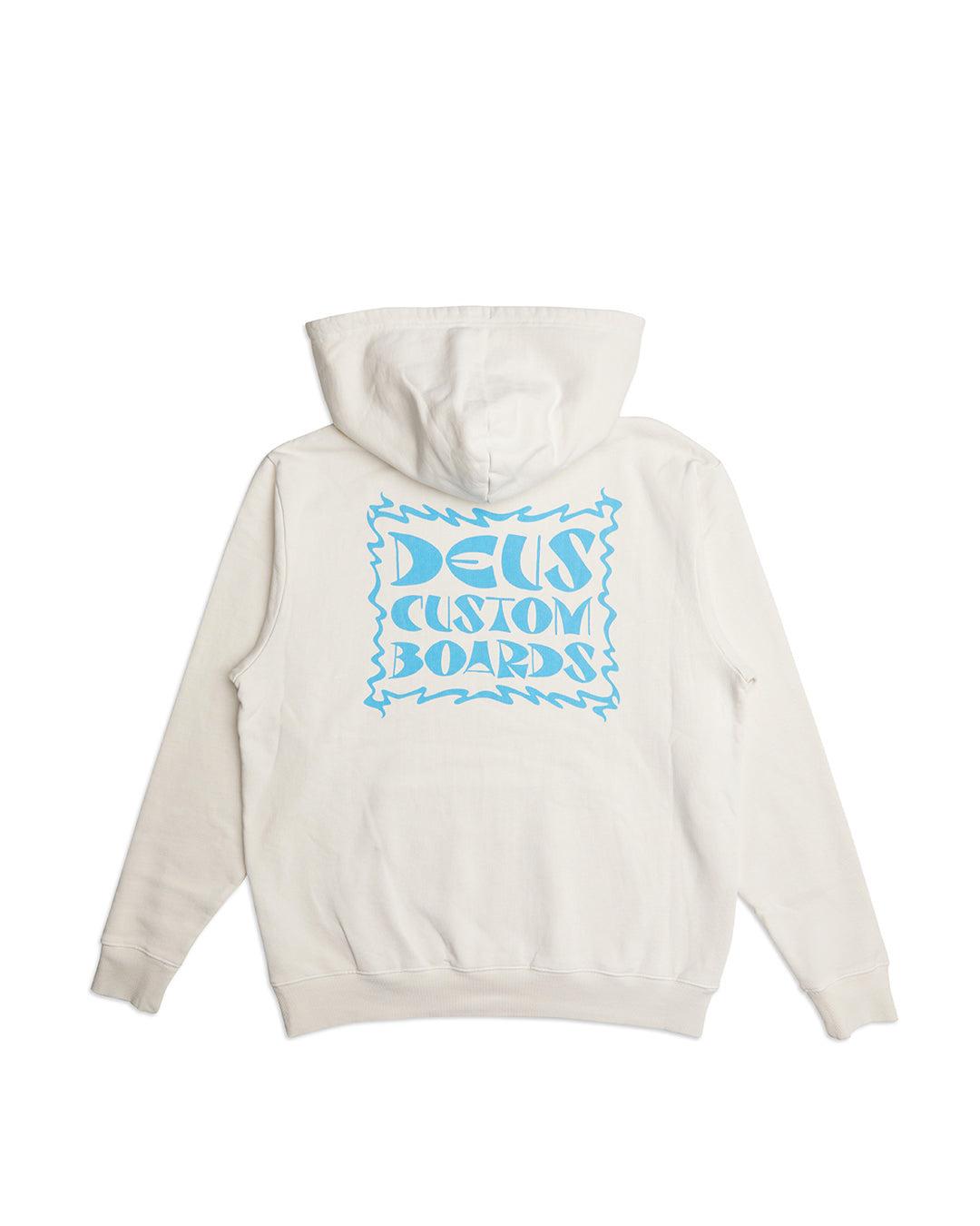 Sunblock Acid Hoodie - Dirty White Product Image