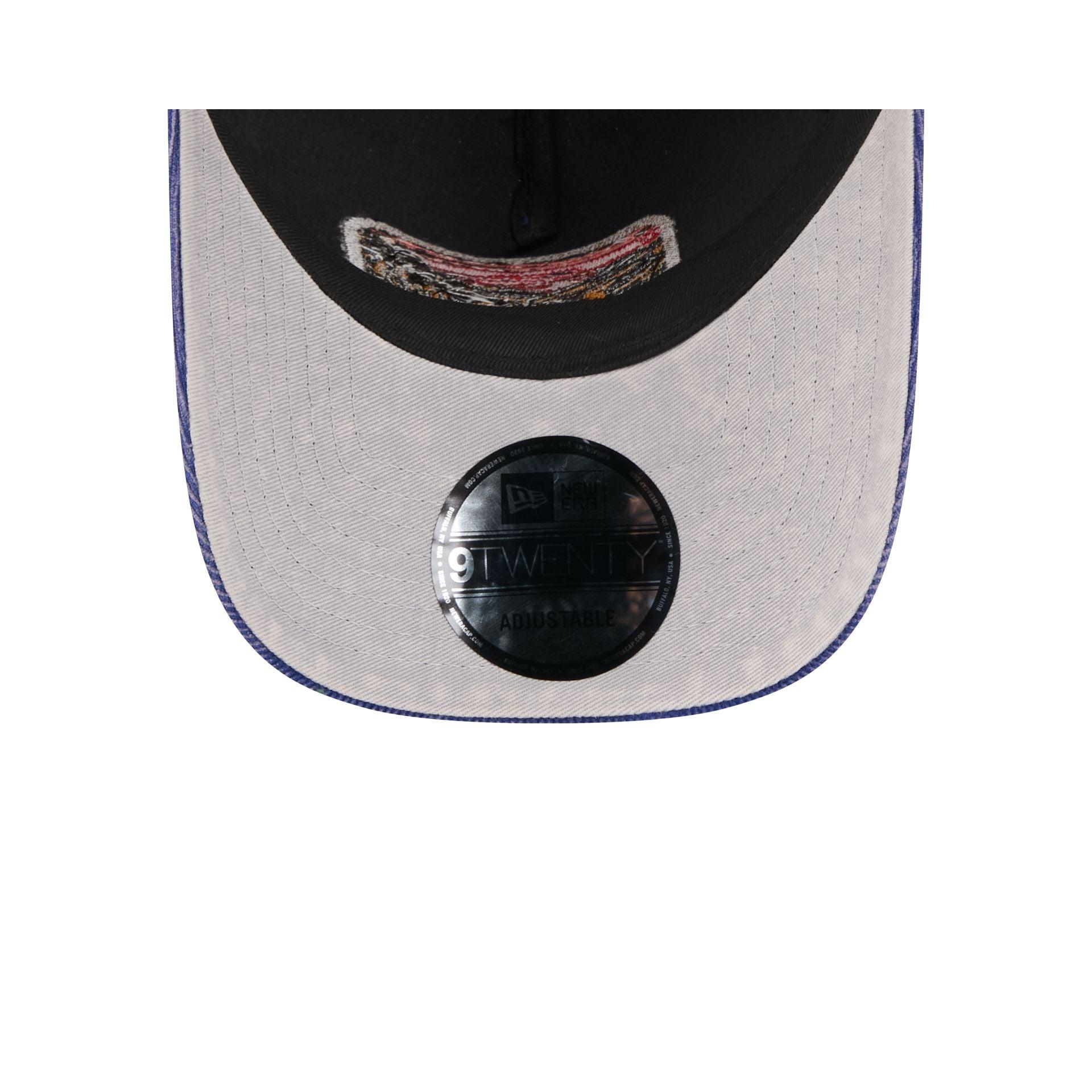 Texas Rangers Vintage Landscape 9TWENTY A-Frame Trucker Hat Male Product Image