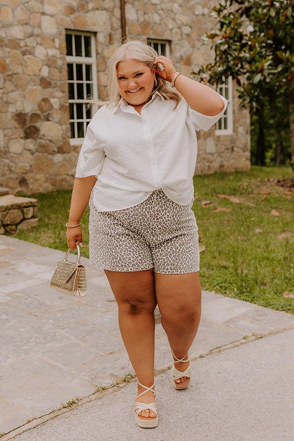 Little Coastal Town Button Up Curves Product Image