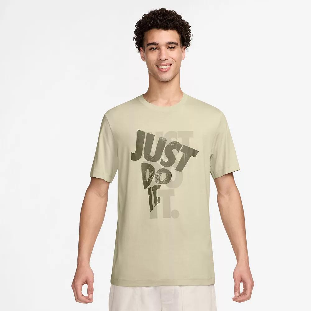 Men's Nike Just Do It Sportswear Tee, Size: XXL, Light Green Product Image