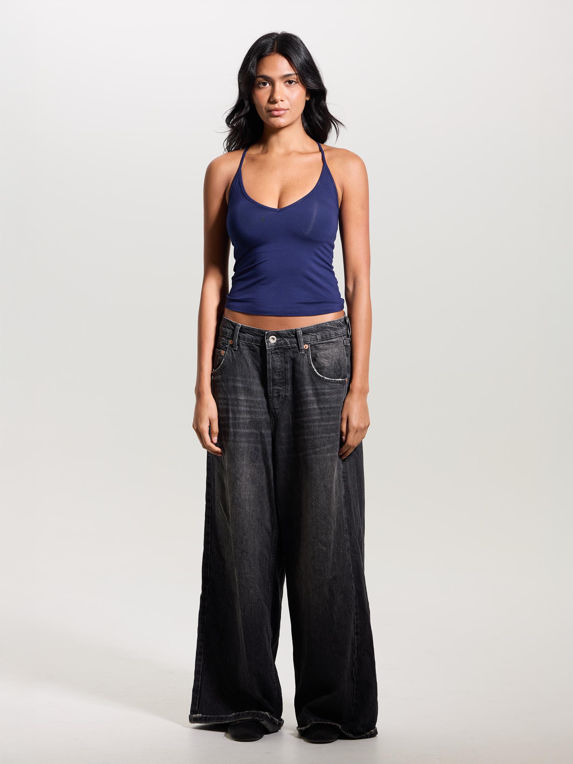 Strappy V-Neck Racerback Product Image