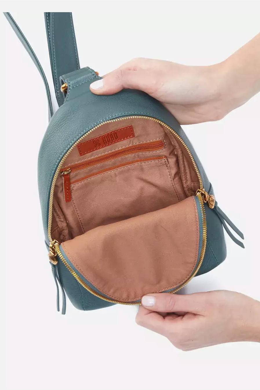 Fern Pebbled Leather Sling Product Image