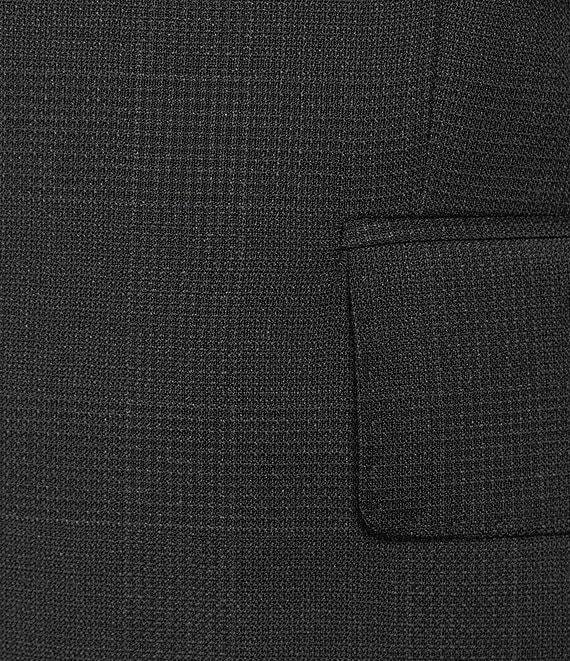 Hart Schaffner Marx New York Modern Fit Flat Front Plaid 2-Piece Suit Product Image