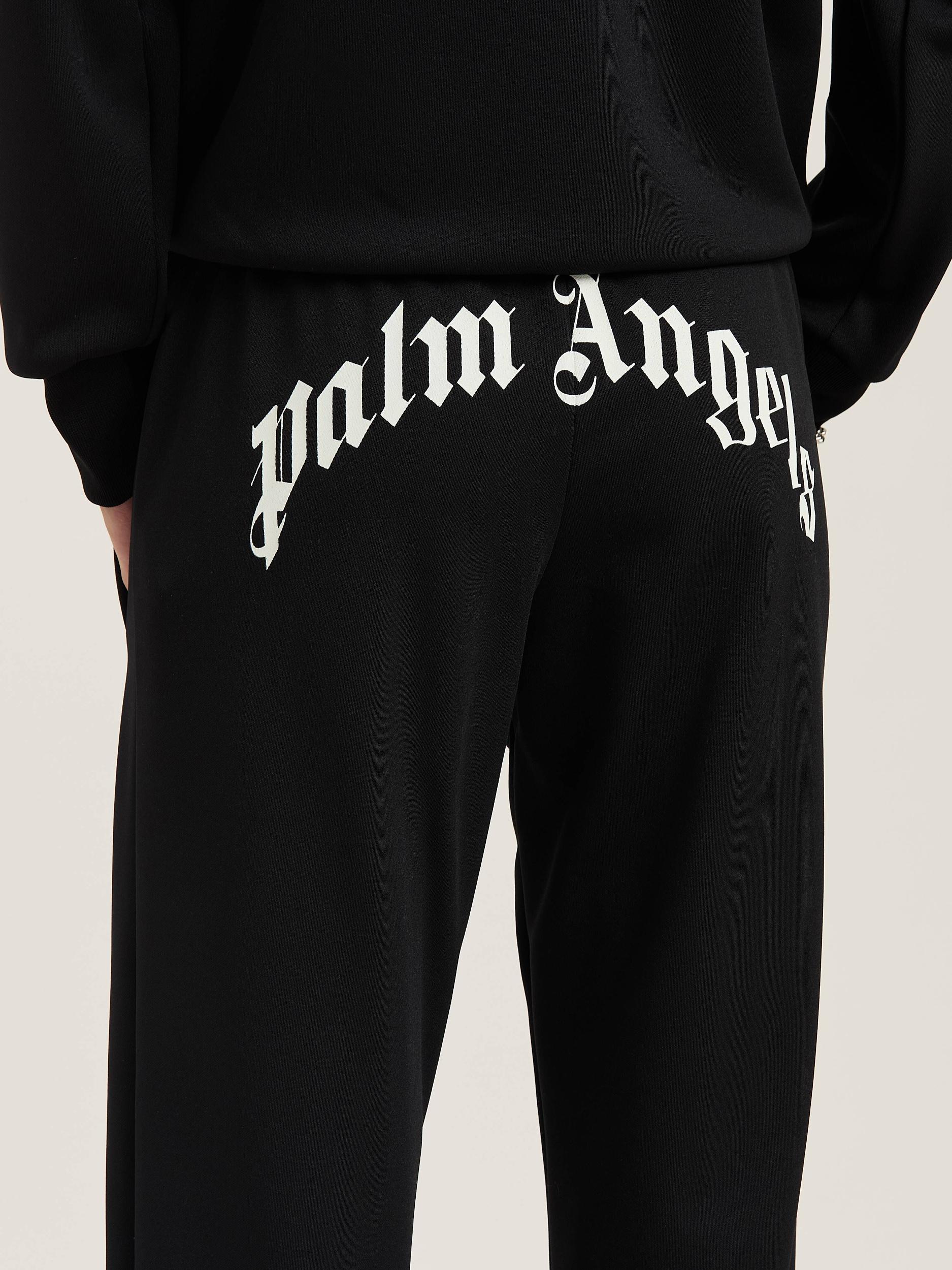 BACK CURVED LOGO TRACK PANTS BLACK - OFF Product Image