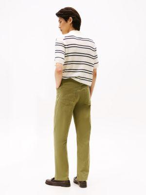 Garment Washed Straight 5-Pocket Pant Product Image