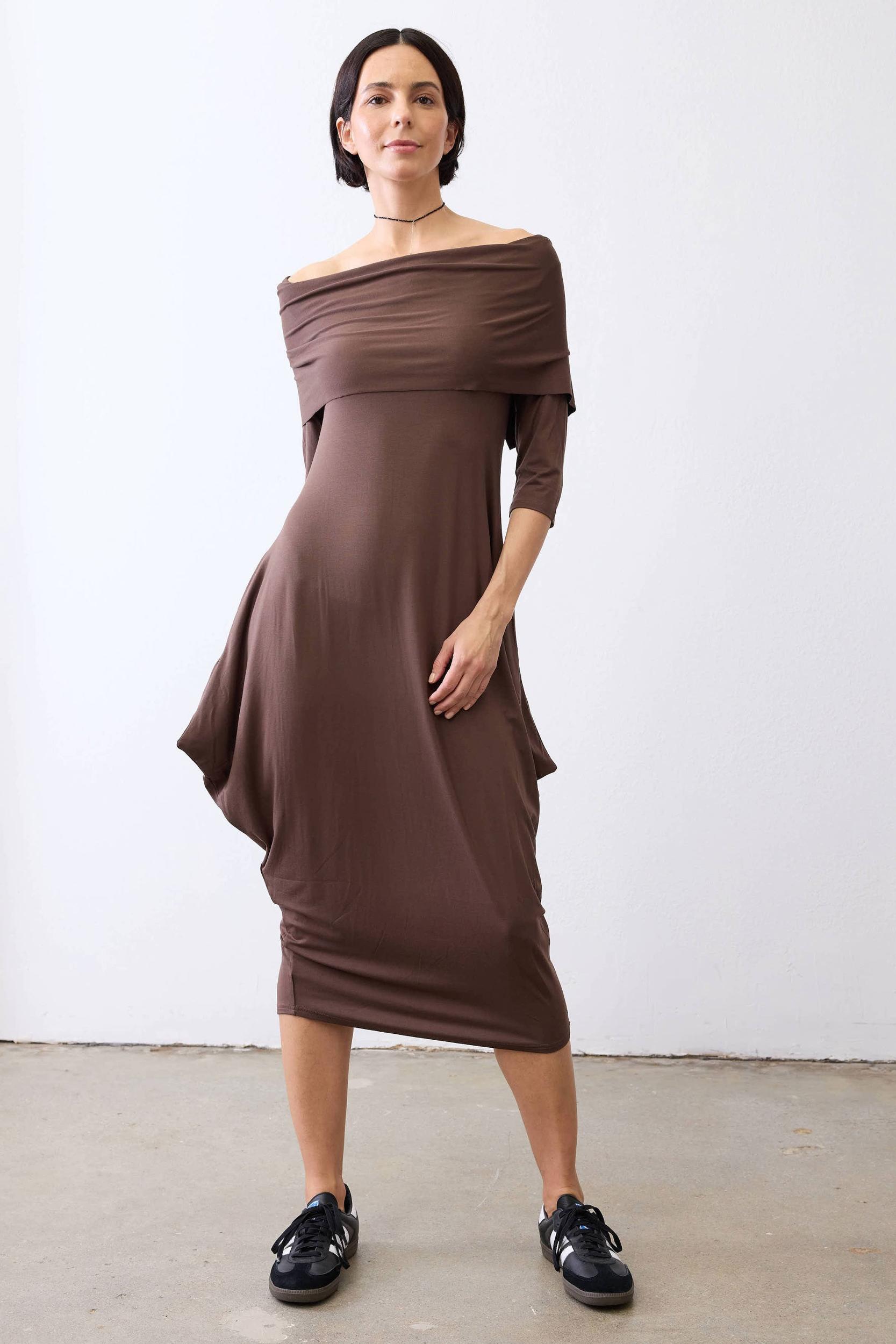 Iconic Off The Shoulder Dress Product Image