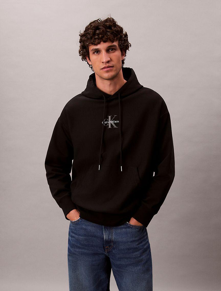 Monogram Logo Premium Fleece Hoodie Product Image