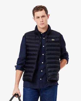 Water-Repellent Puffed Vest Product Image