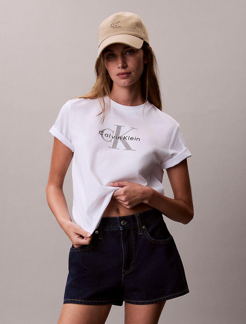 Denim Mini Shorts Product Image