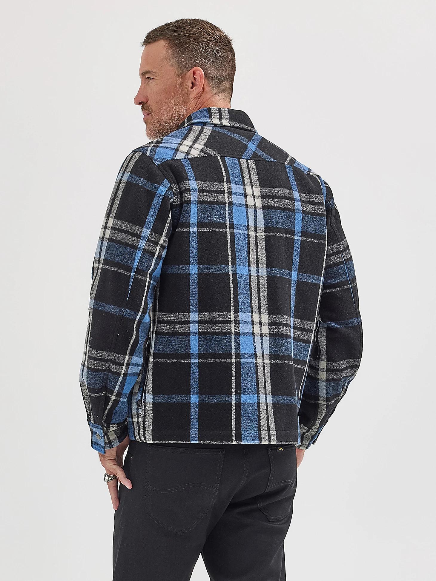 Men's Lee 101 Wool Plaid Overshirt | Men's Tops & Tees | Lee® Product Image