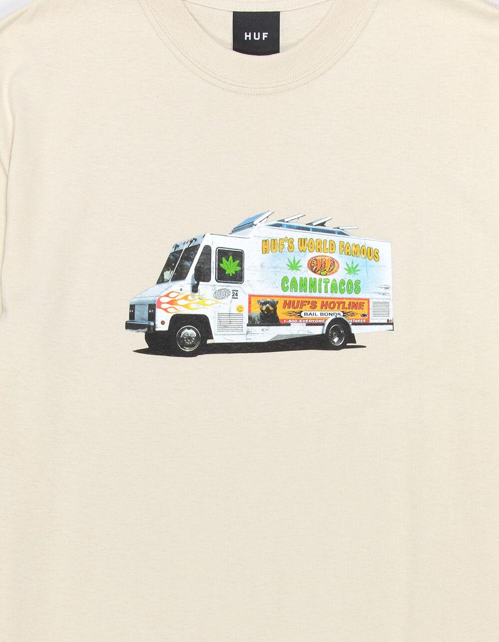 HUF Taco Truck Mens Tee - STONE Product Image