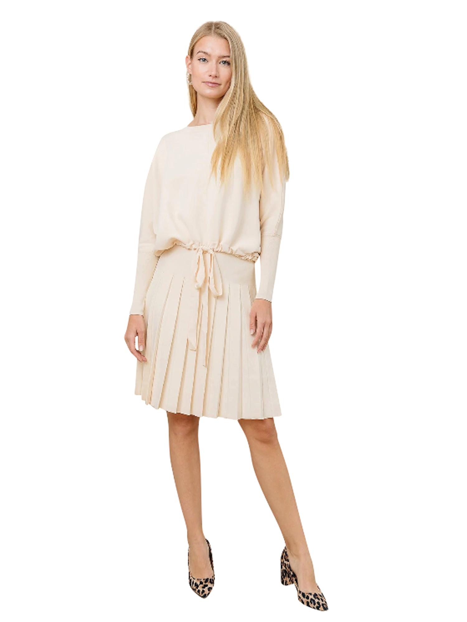 Apparalel Knit Pleat Infinity Skirt (New Colors) Product Image