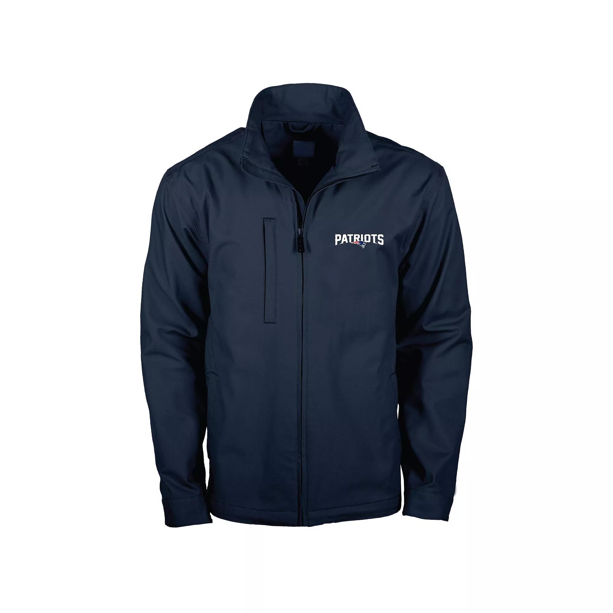 Men's Dunbrooke Navy Tennessee Titans Journey Workwear Tri-Blend Full-Zip Jacket,  Product Image