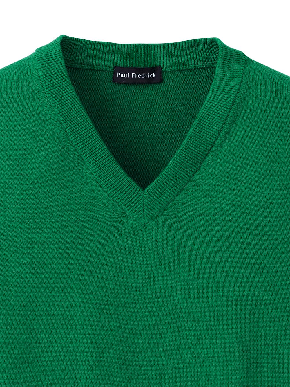 Supima Cotton Vest - Green Product Image