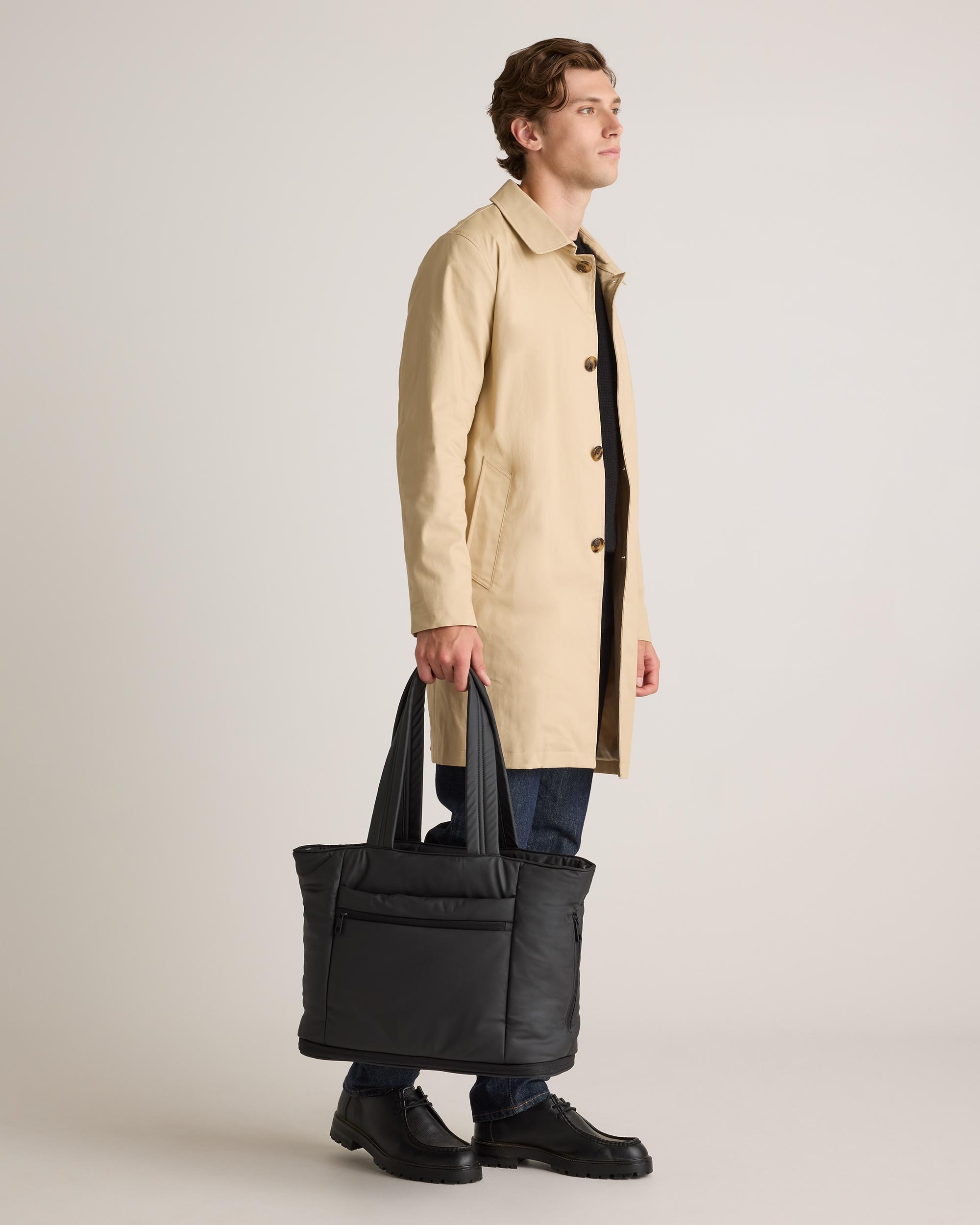 Quince | Women's Water Repellent Puff Expandable Tote Recycled Polyester Product Image