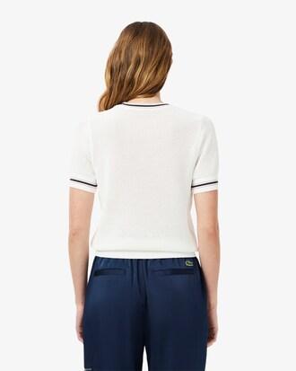 French Made Embroidered Shield Sweater Product Image