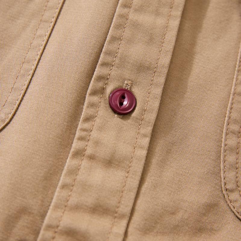 Collared Pocketed Button Up Jacket Product Image