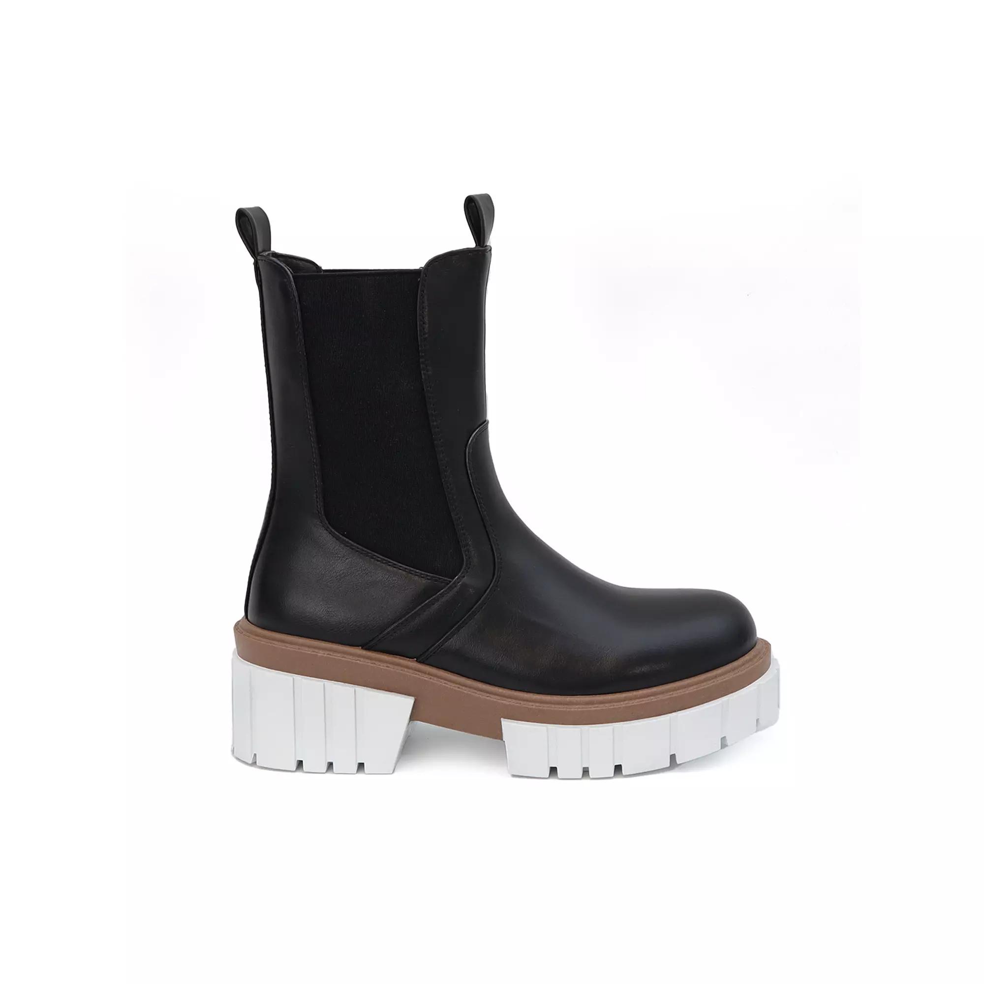 Yoki Mikeey-12 Women's Short Chelsea Boots,  Product Image