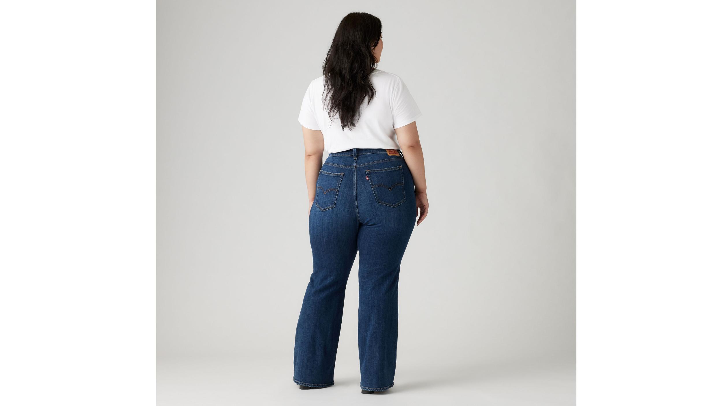 726 High Rise Flare Women's Jeans (Plus Size) Product Image