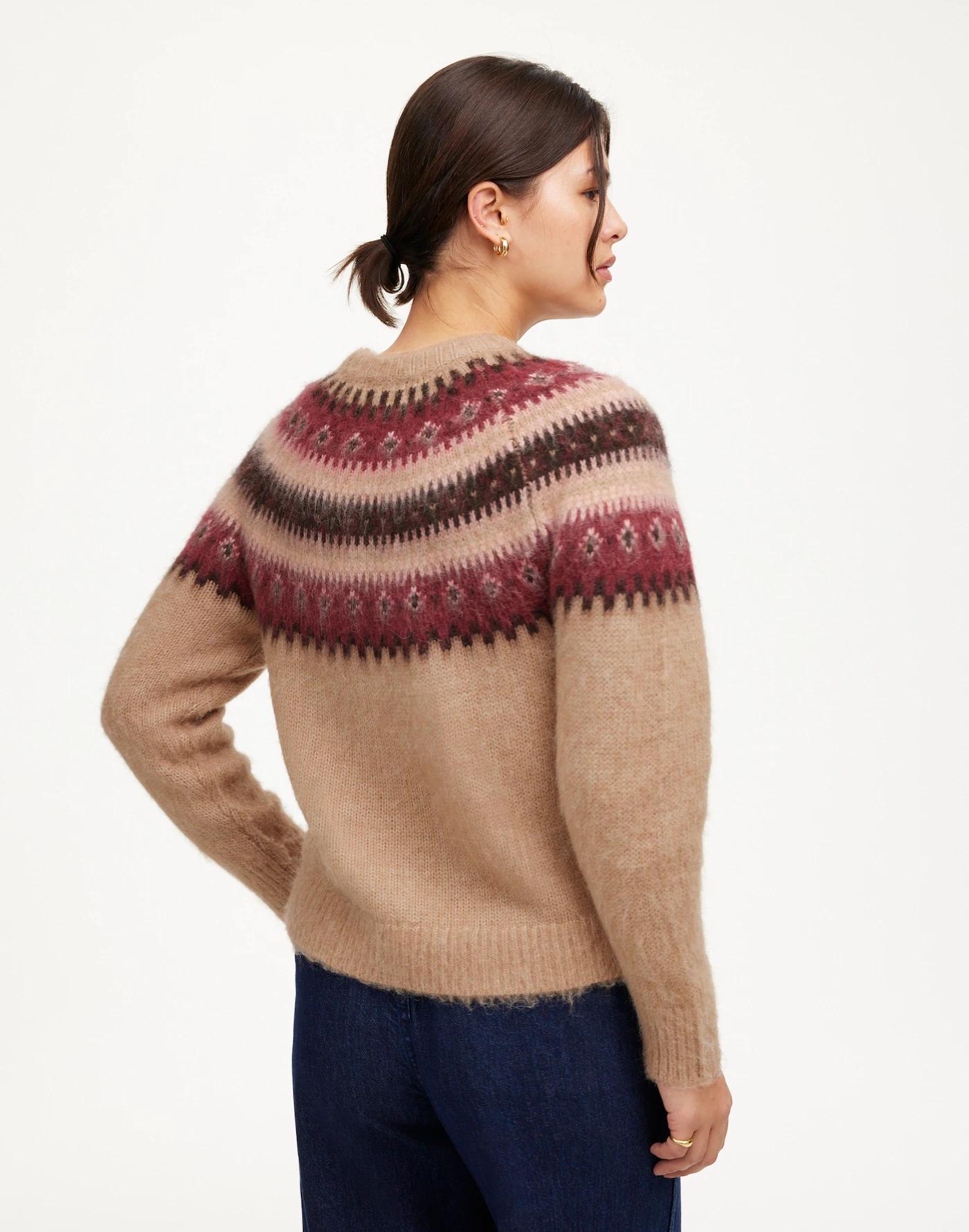 Fair Isle Alpaca-Blend Sweater Product Image