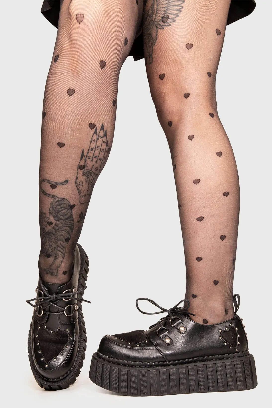 Cryptic Love Chunky Creeper Shoes Product Image