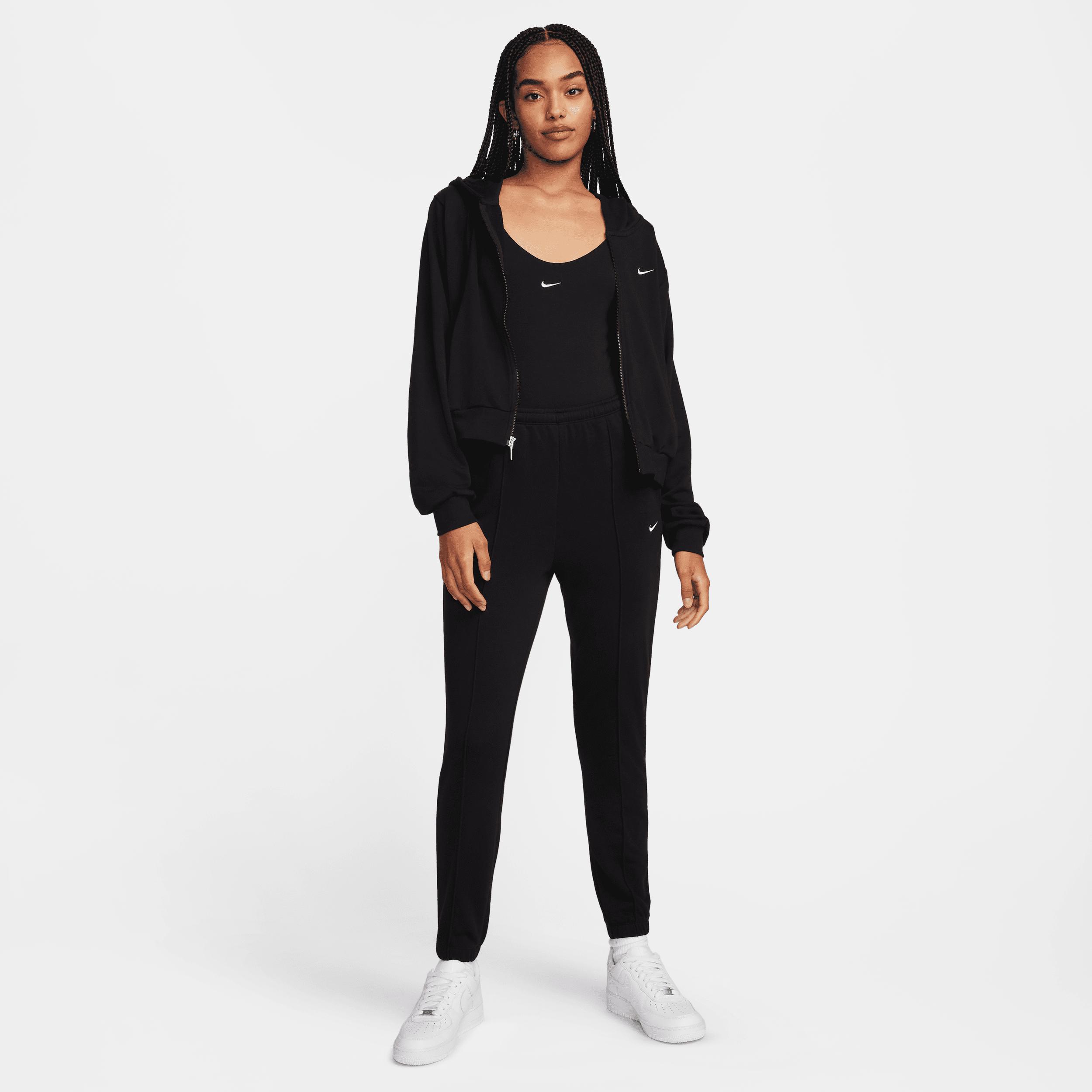 Womens Nike Sportswear Chill Terry Slim High-Waisted French Terry Sweatpants | FN2434-010 Product Image