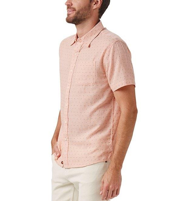 The Normal Brand Freshwater Dobby Short Sleeve Woven Shirt Product Image