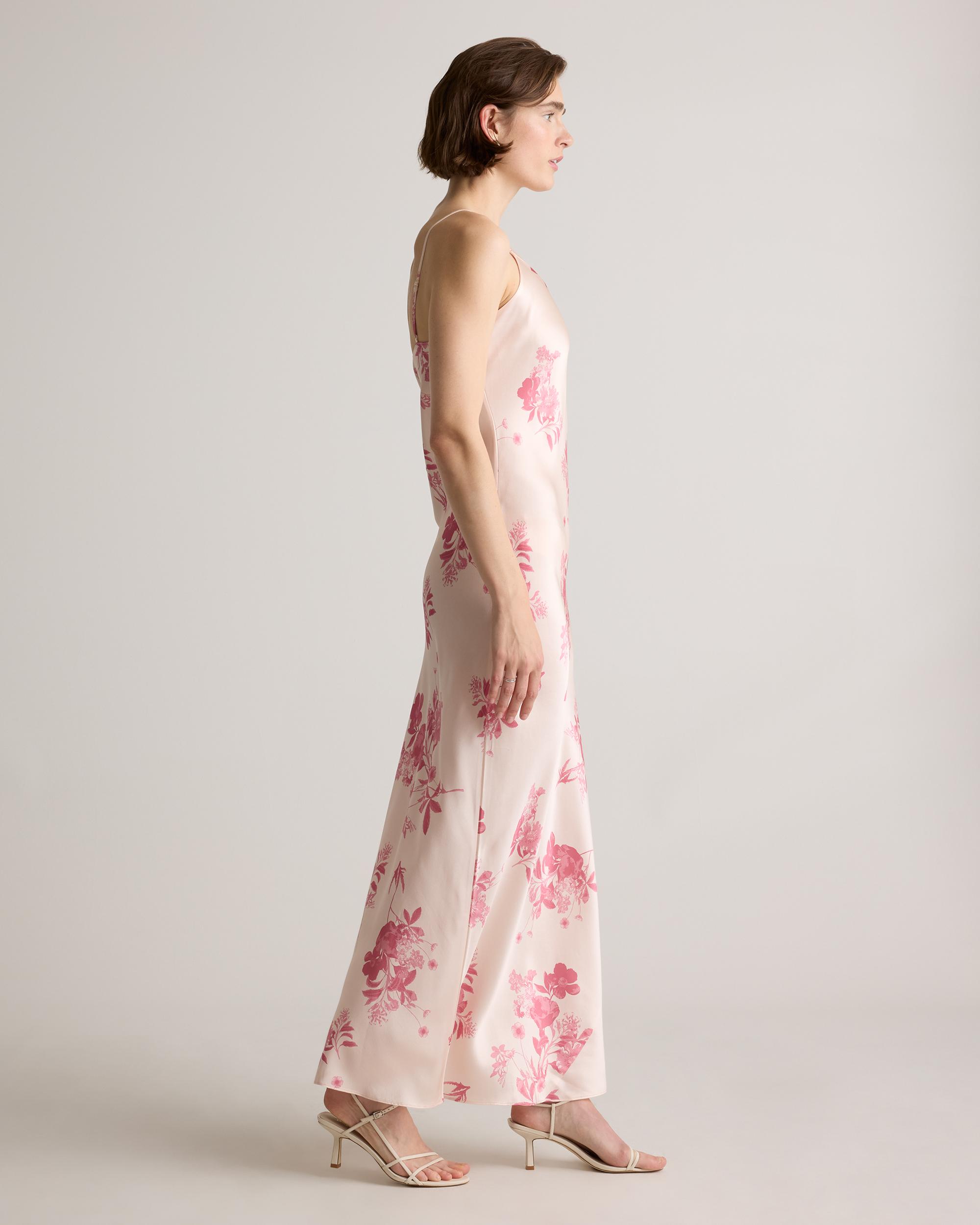 Quince | Women's Maxi Slip Dress Size XS, Mulberry Silk Product Image