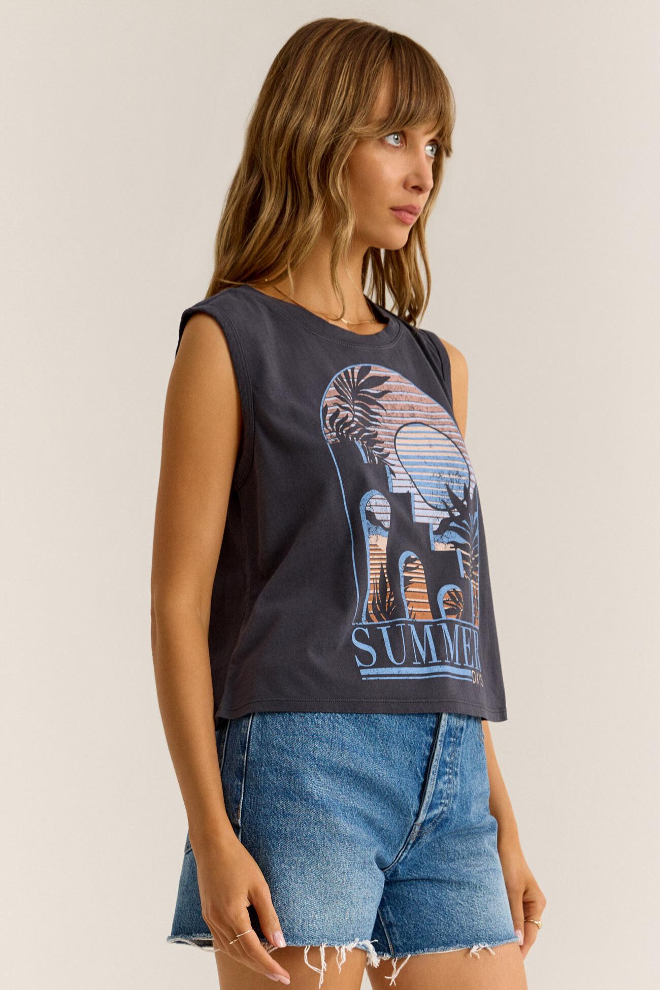 Sunset La Mer Tank Product Image