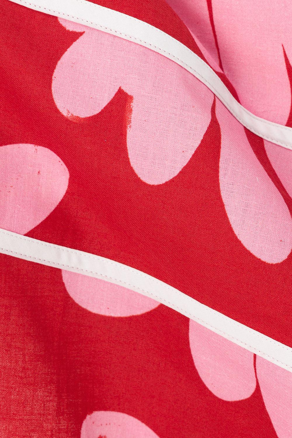 Bowie Skirt - Daisy Red Product Image