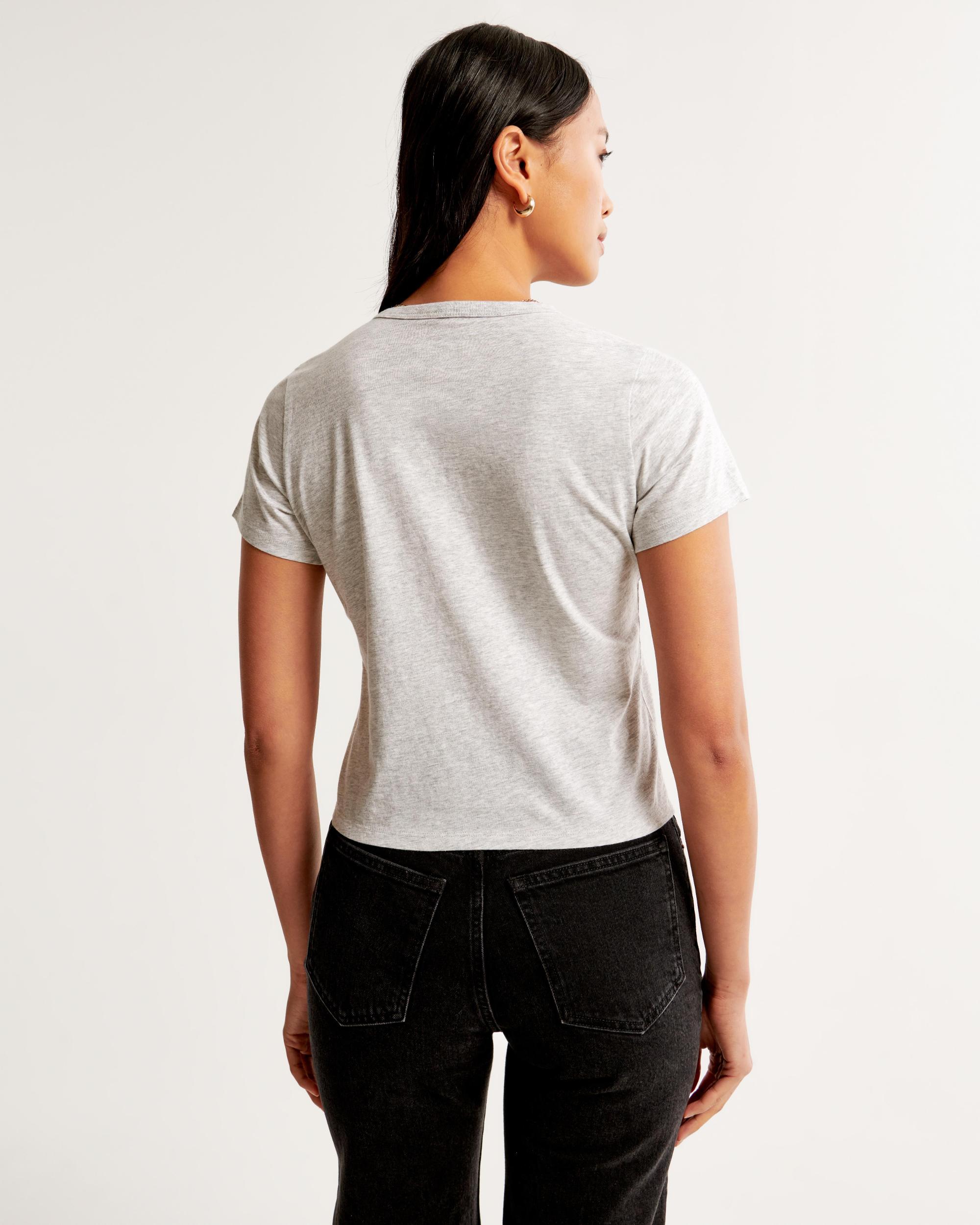 Essential Polished Body-Skimming Tee Product Image