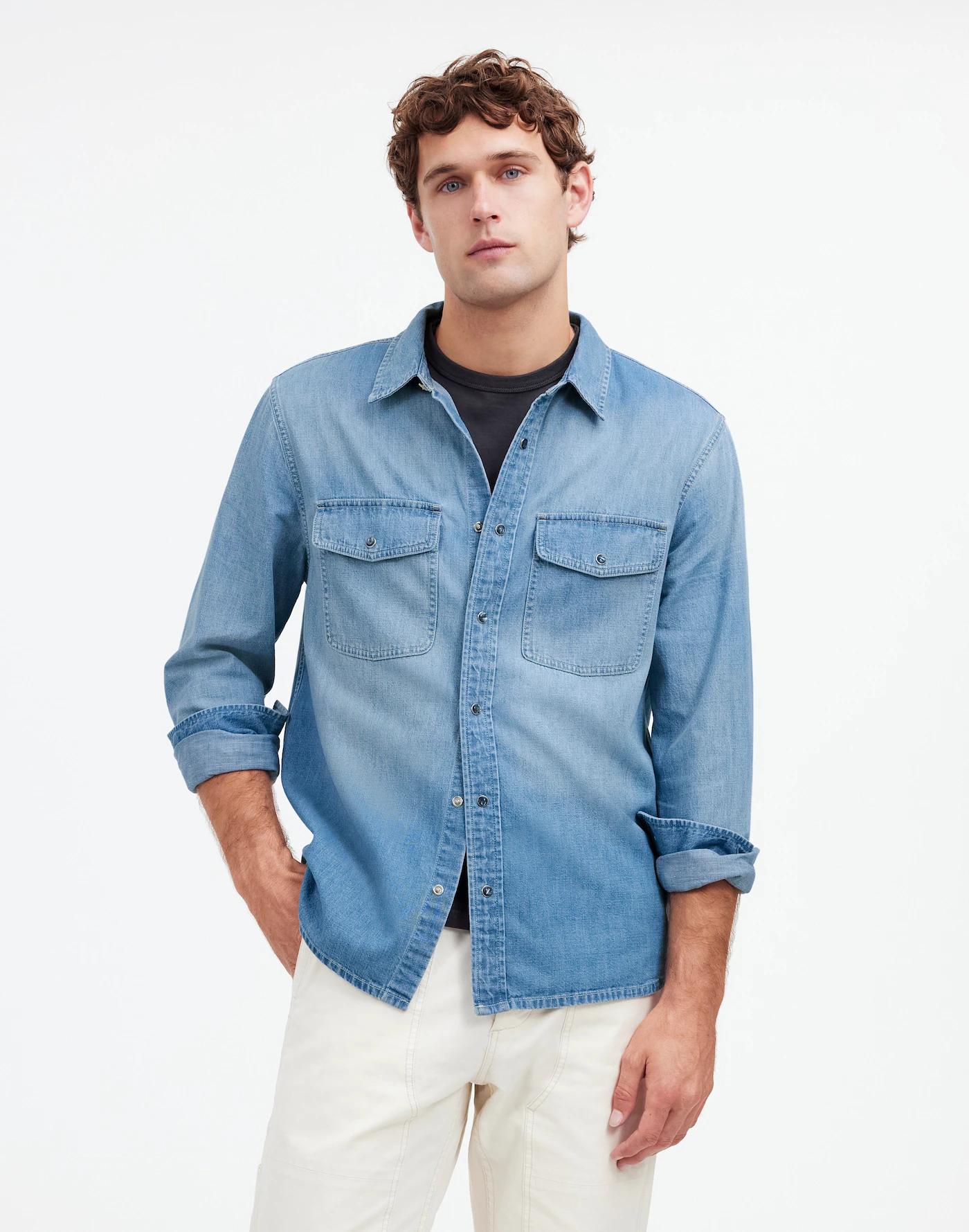 Denim Western Easy Shirt Product Image