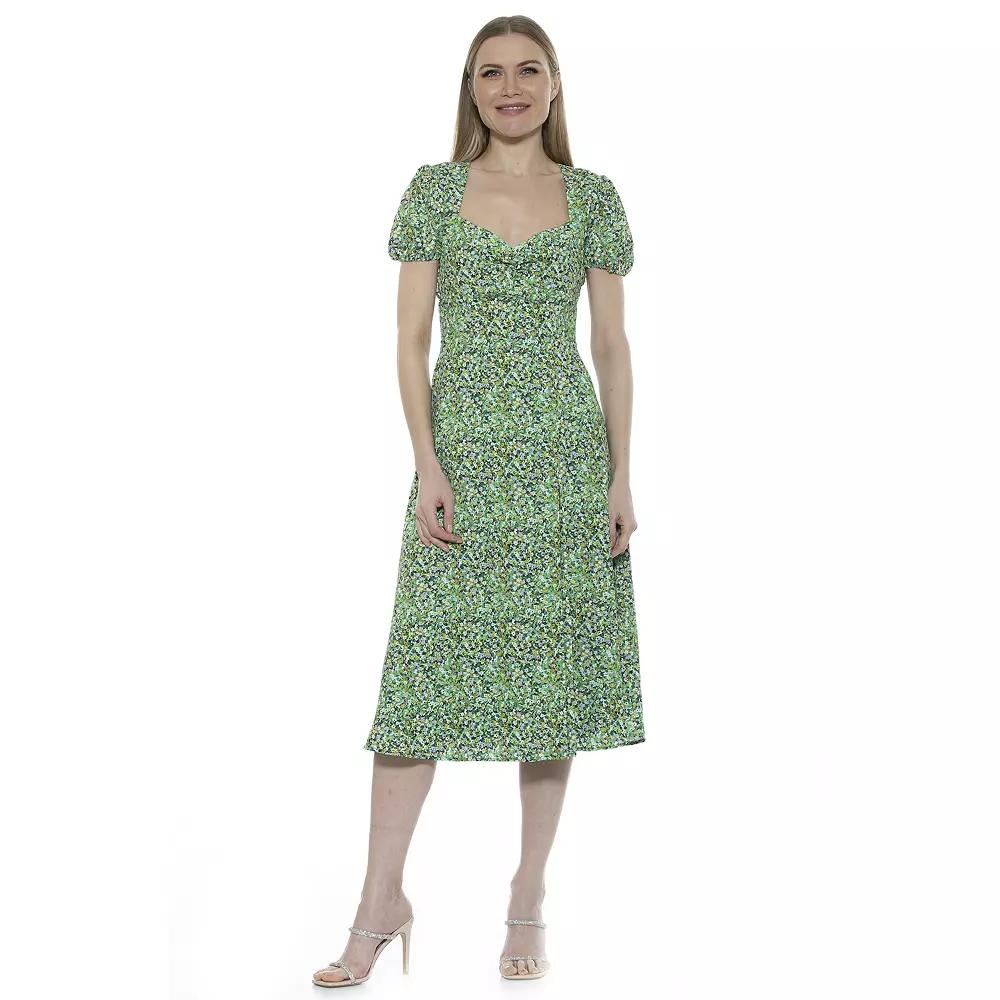 Women's ALEXIA ADMOR Gracie Fit & Flare Dress,  Product Image