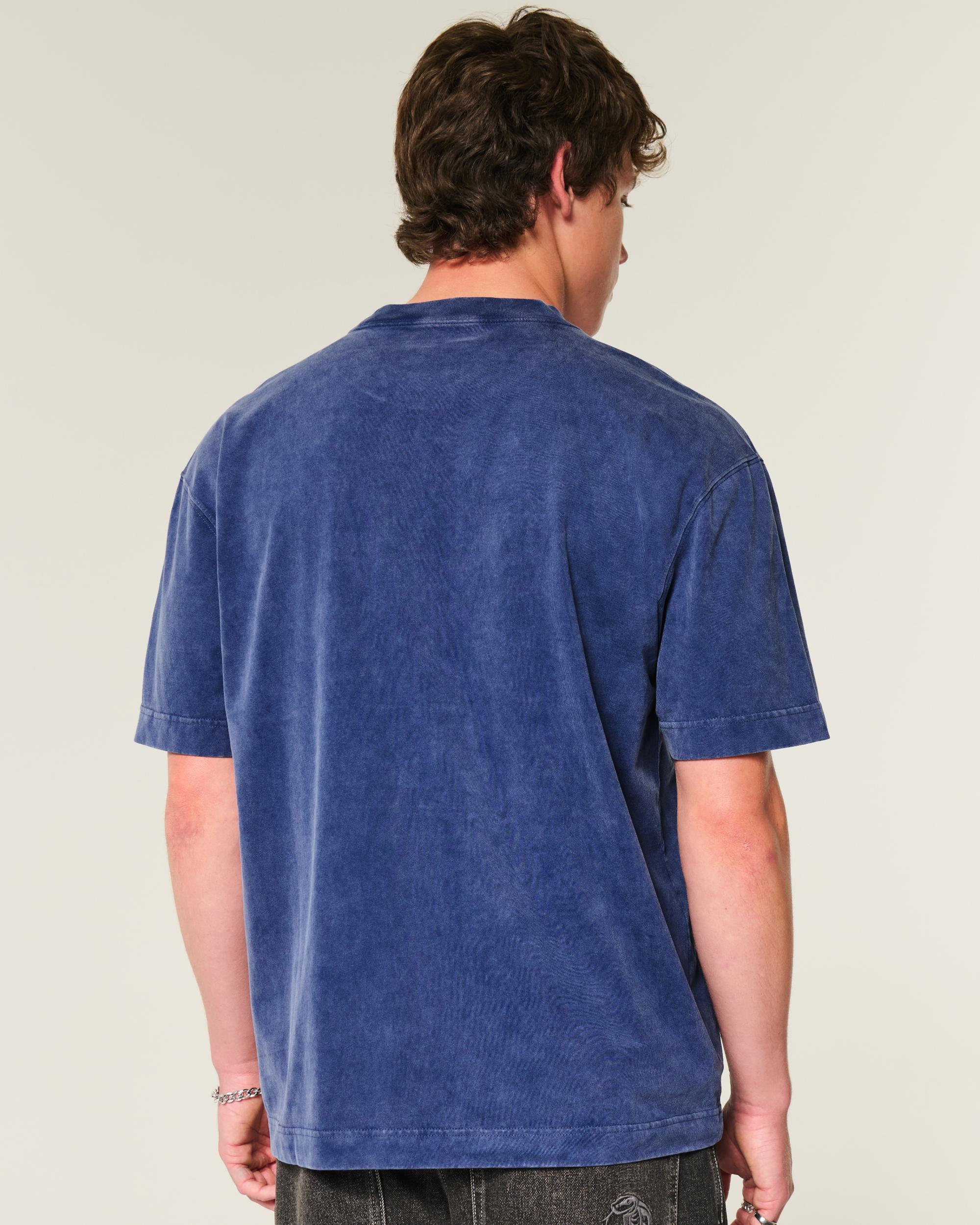 Dalix Mens Lil Smile Heavy Weight Cotton Tee Product Image