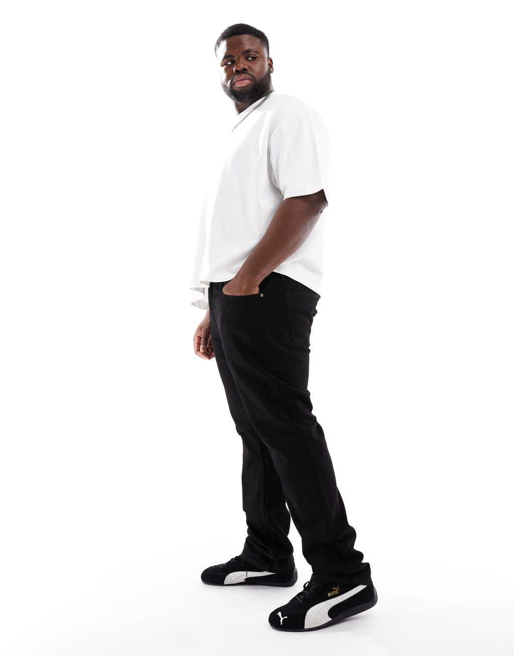 Levi's Big & Tall 511 slim fit jeans in black Product Image