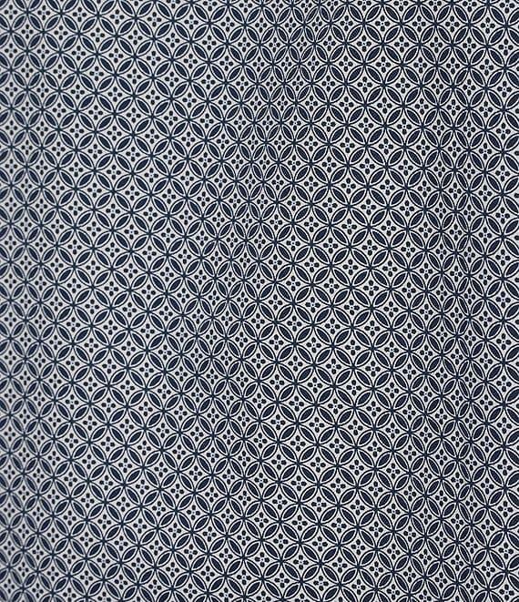 Daniel Cremieux Signature Label Tile Print Short Sleeve Woven Camp Shirt Product Image