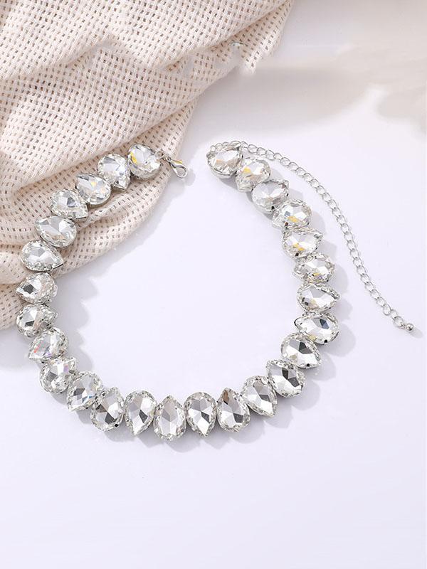 Chains Rhine Stones Necklaces Accessories Product Image