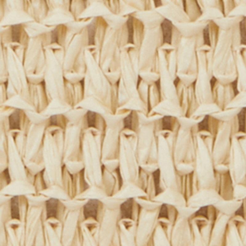 Tassel Detail Straw Tote Bag Female Product Image